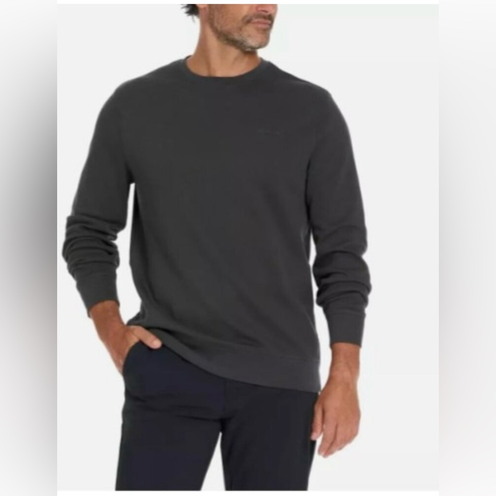 Large Men's Classic Hurley Gray Crewneck Sweatshirt